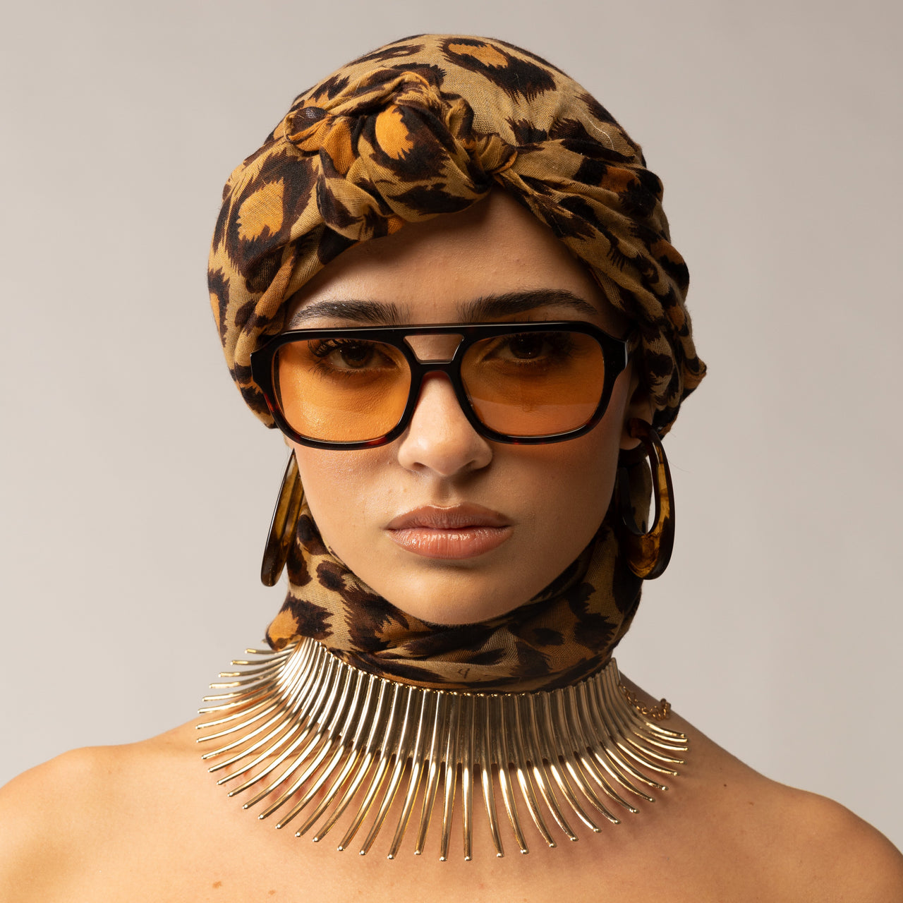 JM 16 MARRONE LENTE ARANCIO